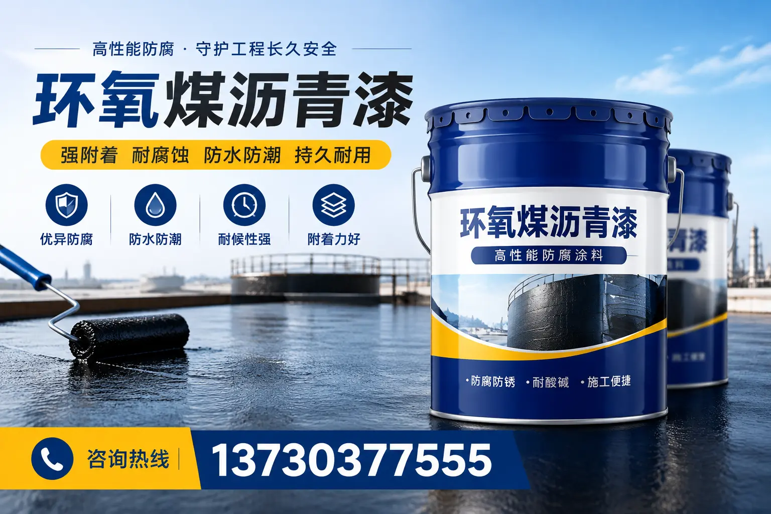如何判断环氧煤沥青漆的质量?汉中消费者指南